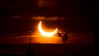 An annular solar eclipse 