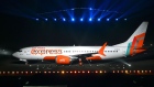 An Air India Express' Boeing 737 MAX passenger aircraft. Photographer: Indranil Mukherjee/AFP/Getty Images